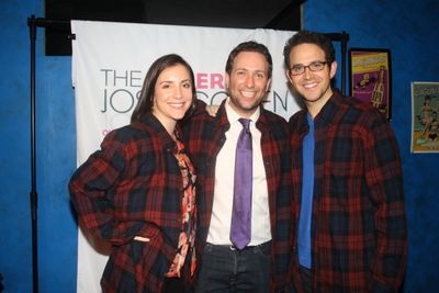 Jessica Hershberg, David Rossmer and Santino Fontana  Photo