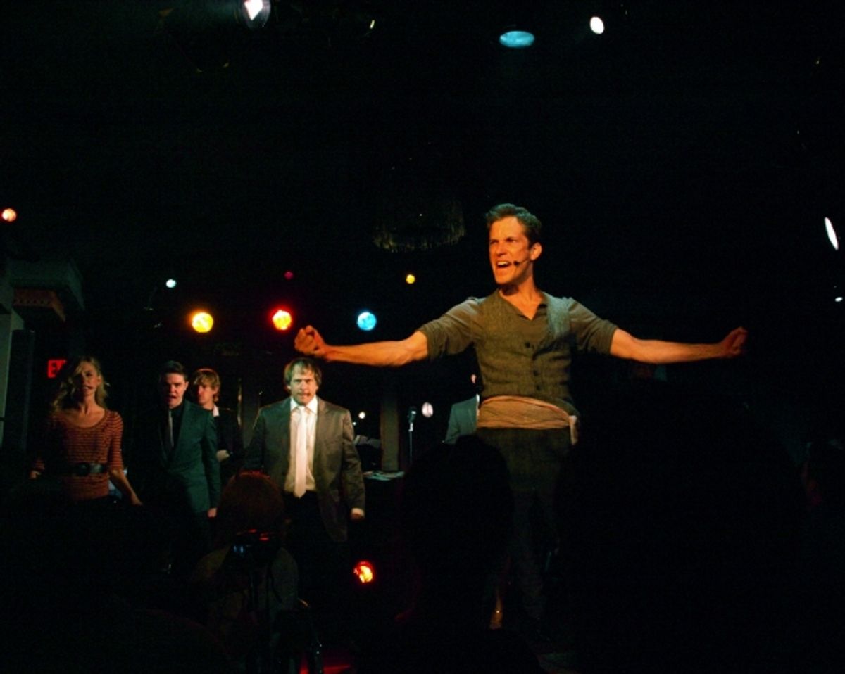 Anderson Davis with Lindsey Gort, Von Smith, and Jason Paige at 