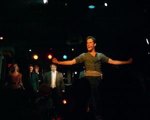 Anderson Davis with Lindsey Gort, Von Smith, and Jason Paige @ BroadwayWorld Anderson Davis with Lindsey Gort, Von Smith, and Jason Paige Photo