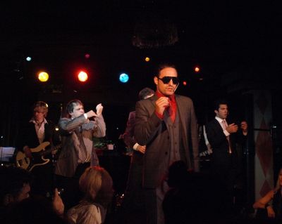 Jonny Morrow, Jason Paige, Ben D. Goldberg, and Steve Mazurek Photo