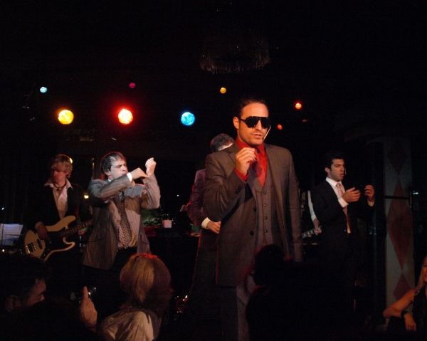 Jonny Morrow, Jason Paige, Ben D. Goldberg, and Steve Mazurek Photo