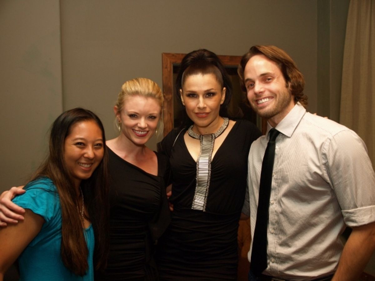 Jordann Wakabayashi, Ruby Lewis, Tomasina Abate, and Justin Mortelliti at 