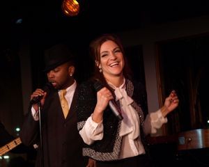 B. Slade and Shoshana Bean @ BroadwayWorld B. Slade and Shoshana Bean Photo