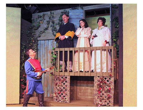 Seth Kaplan (Count Gregor), Jim Lesko, Kelly Camp-Force and Michele Blum Photo