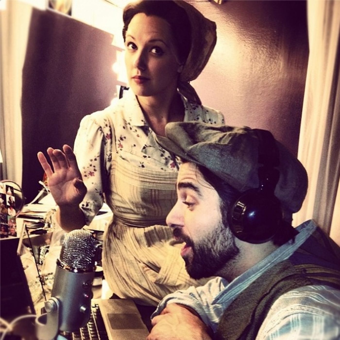 Photo Flash: Saturday Intermission Pics, Oct 20 - Part 2 - EVITA 'SkeleTONES', BOOK OF MORMON Playdates & More!  Image