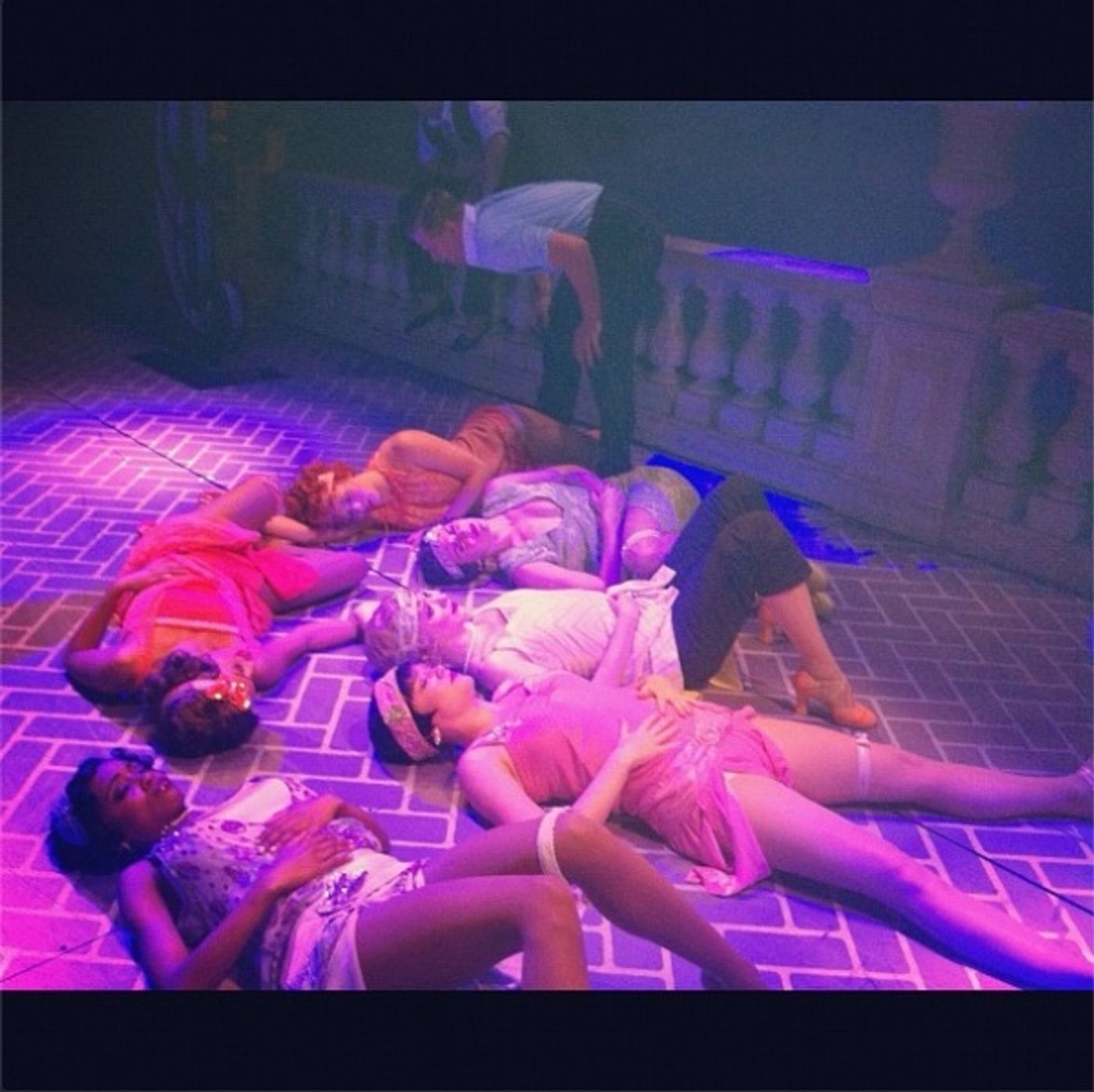 Photo Flash: Saturday Intermission Pics, Oct 20 - Part 2 - EVITA 'SkeleTONES', BOOK OF MORMON Playdates & More!  Image