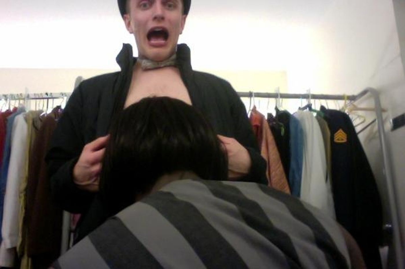 Photo Flash: Saturday Intermission Pics, Oct 20 - Part 2 - EVITA 'SkeleTONES', BOOK OF MORMON Playdates & More!  Image