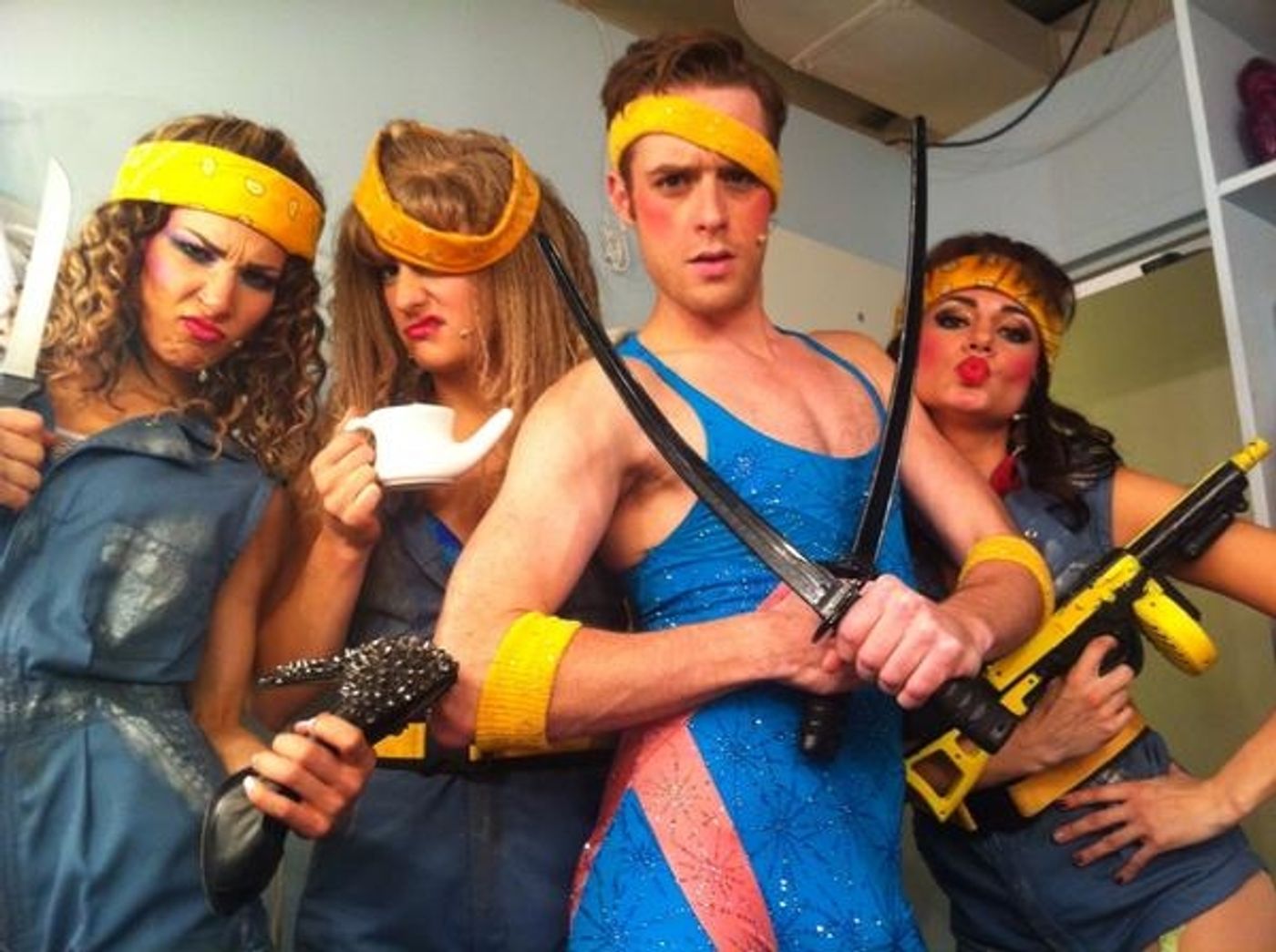 Photo Flash: Saturday Intermission Pics, Oct 20 - Part 2 - EVITA 'SkeleTONES', BOOK OF MORMON Playdates & More!  Image