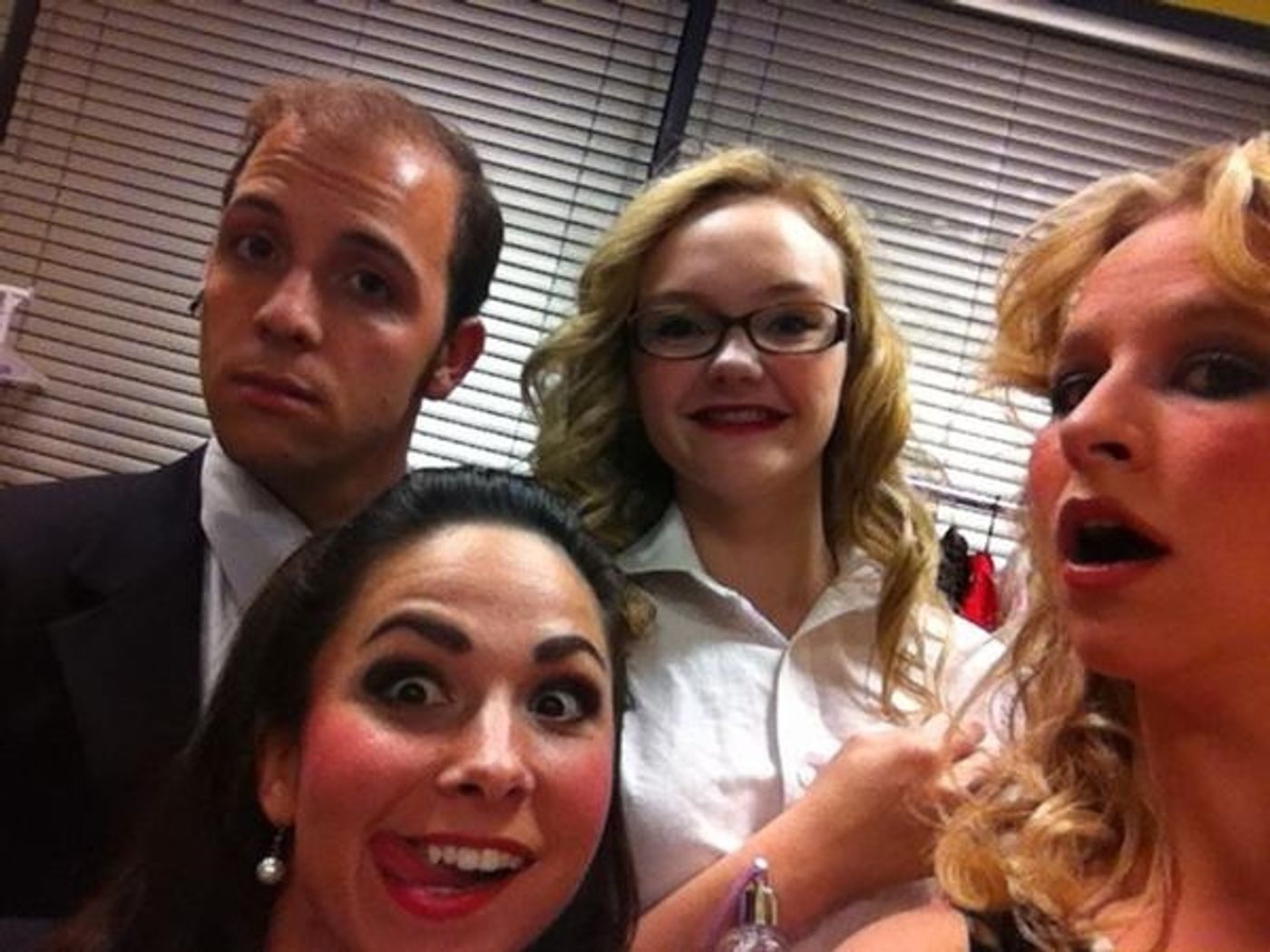 Photo Flash: Saturday Intermission Pics, Oct 20 - Part 2 - EVITA 'SkeleTONES', BOOK OF MORMON Playdates & More!  Image