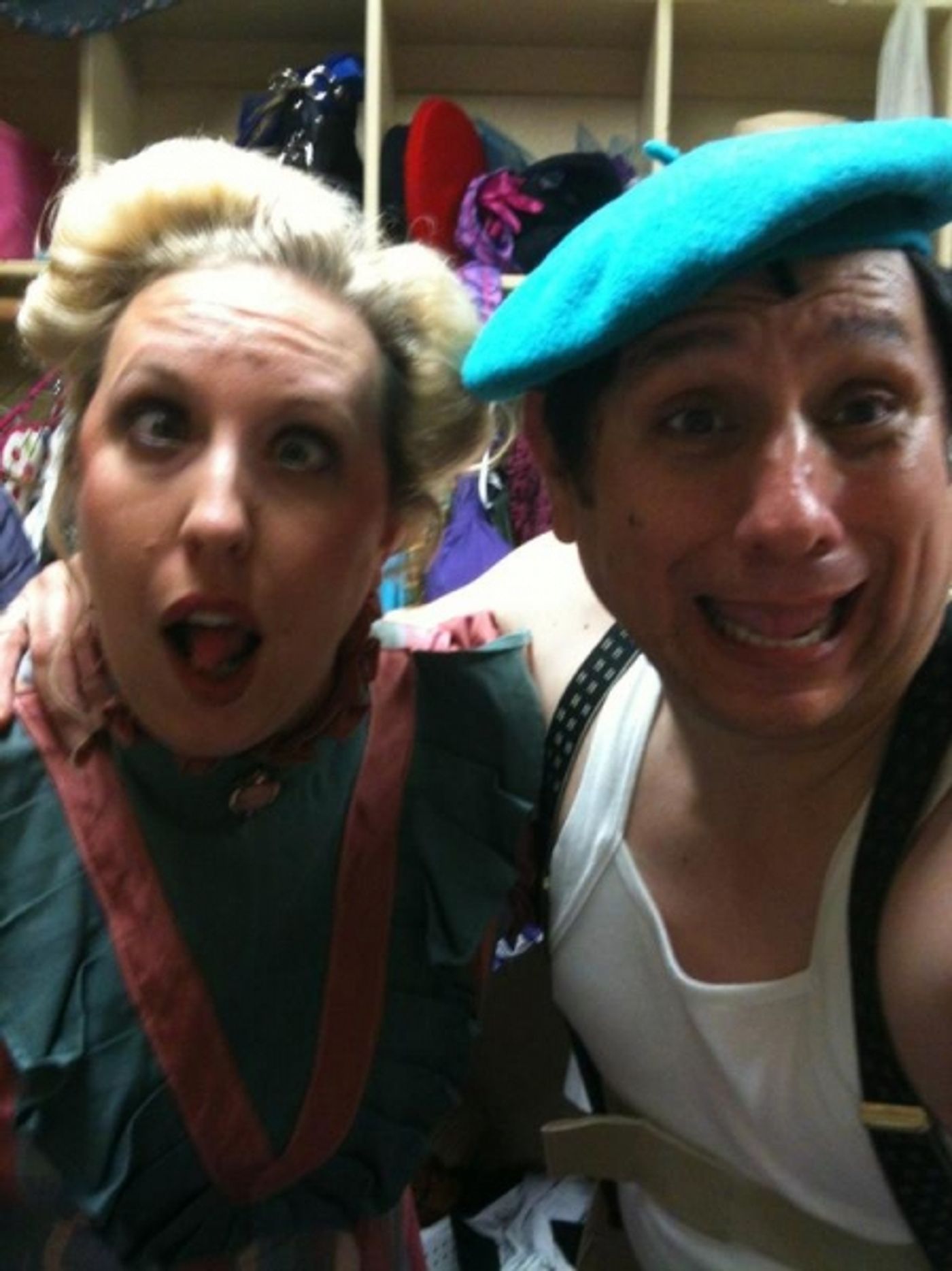 Photo Flash: Saturday Intermission Pics, Oct 20 - Part 2 - EVITA 'SkeleTONES', BOOK OF MORMON Playdates & More!  Image