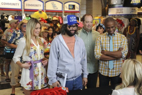 Katrina Bowden, Juda Friedlander, John Lutz, Keith Powell Photo
