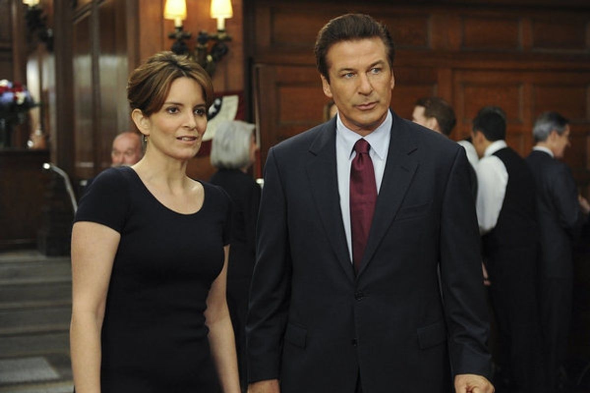 Tina Fey, Alec Baldwin at 