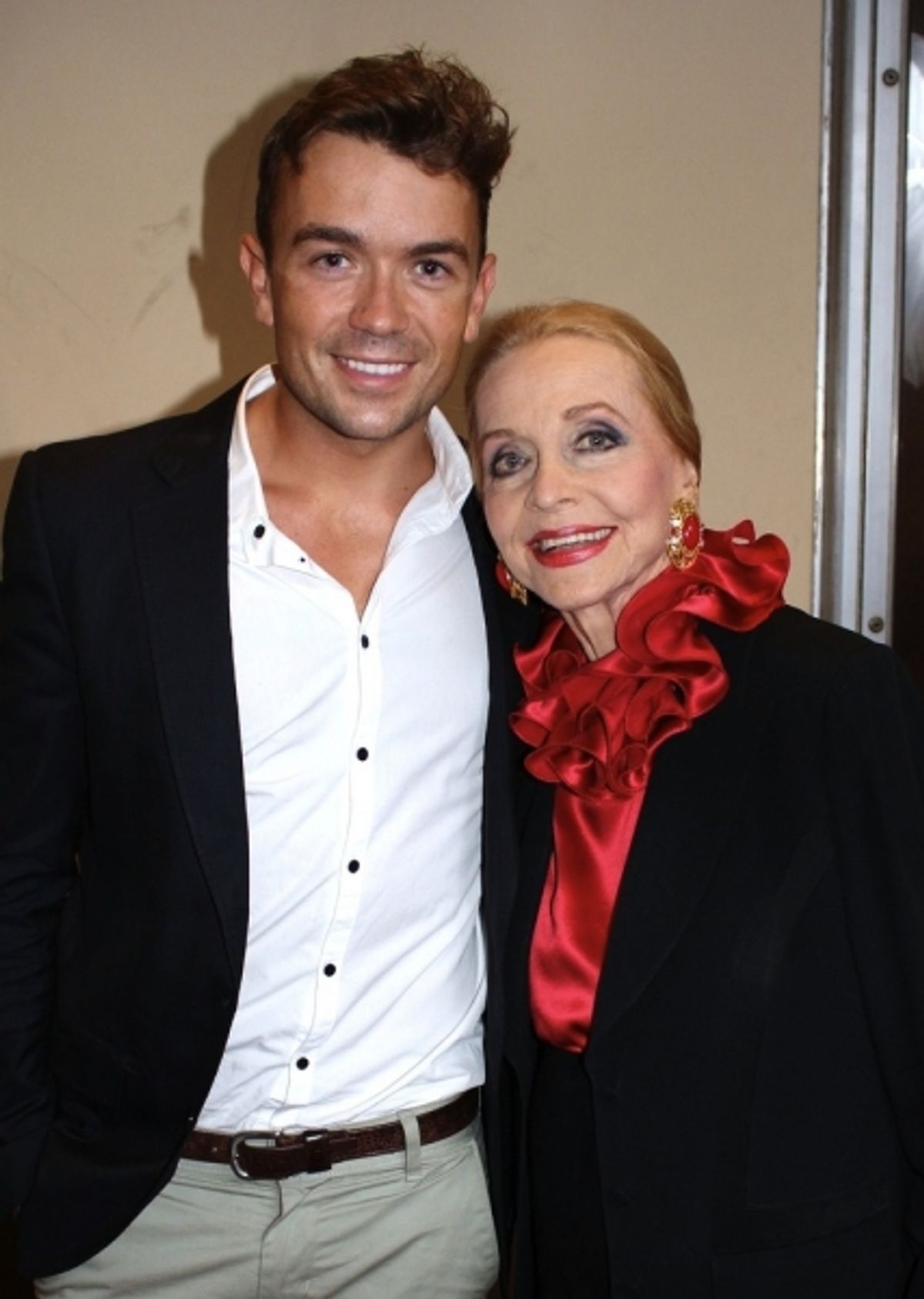 Anne Jeffreys and Emrhys Cooper at 