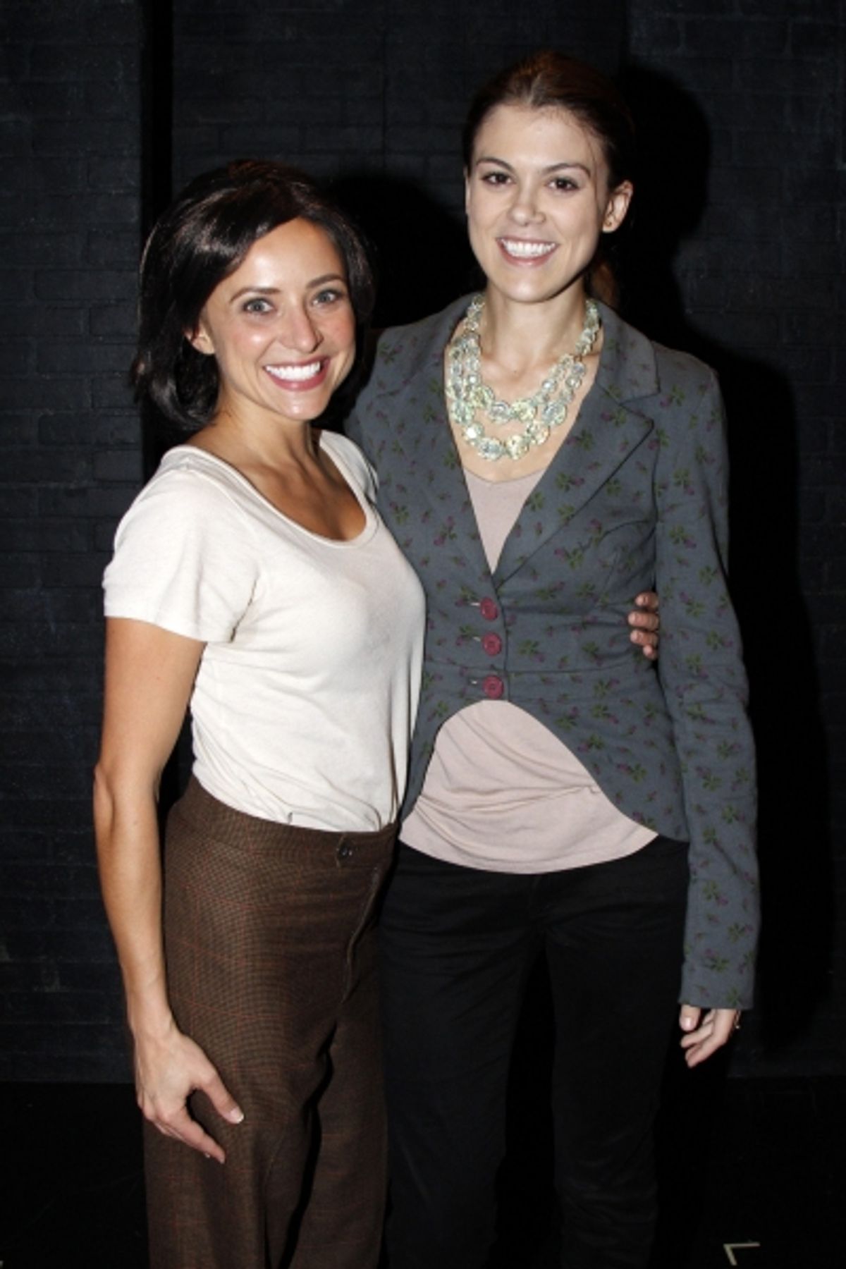 Christine Lakin and Lindsey Shaw at 