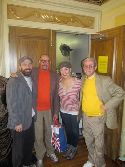 Khris Lewin (left), James McDonald, Liz Pearce, and Robert Gerlach Photo