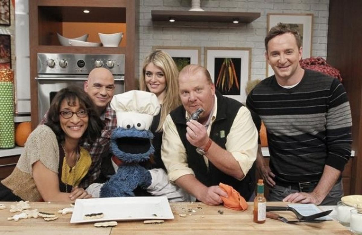 CARLA HALL. MICHAEL SYMON, COOKIE MONSTER, DAPHNE OZ, MARIO BATALI, CLINTON KELLY    at 