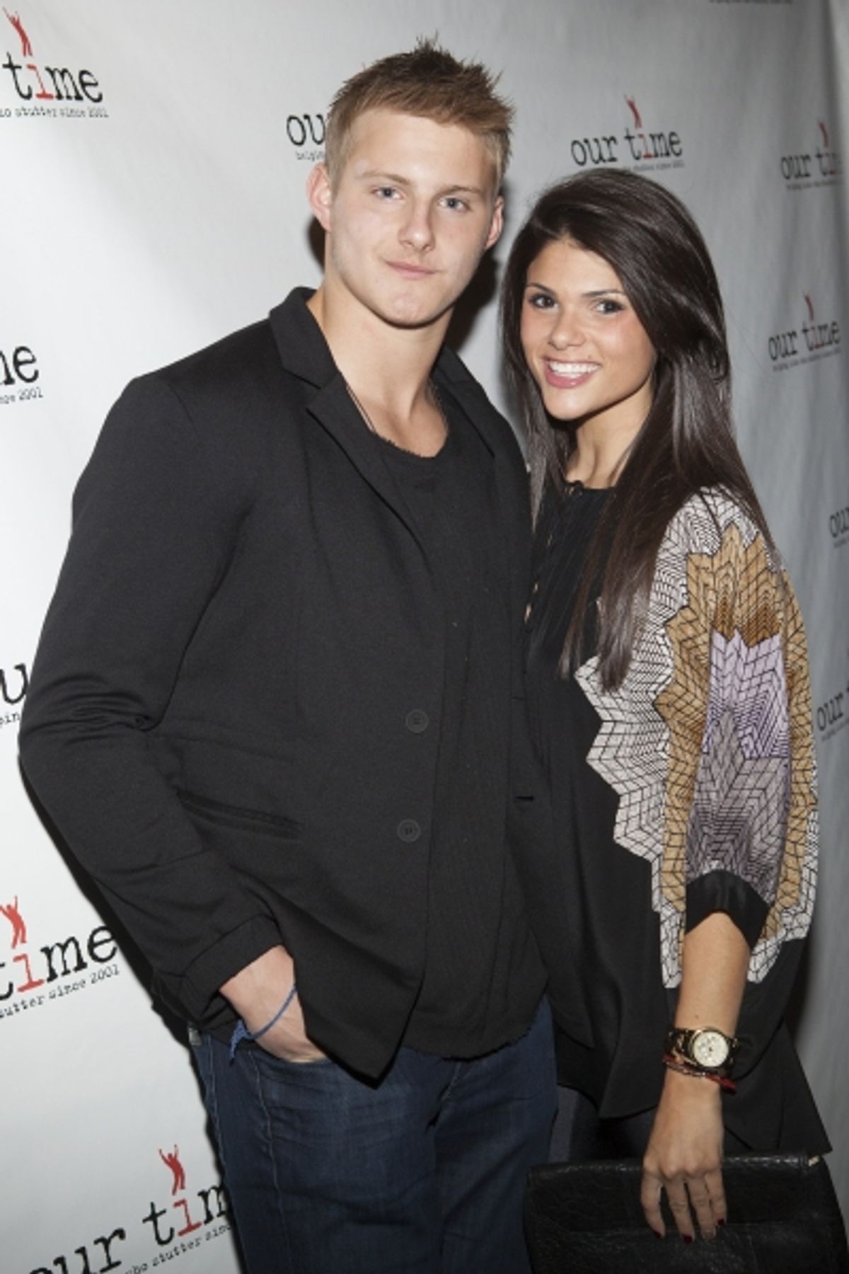 Alexander Ludwig and Guest
 at 