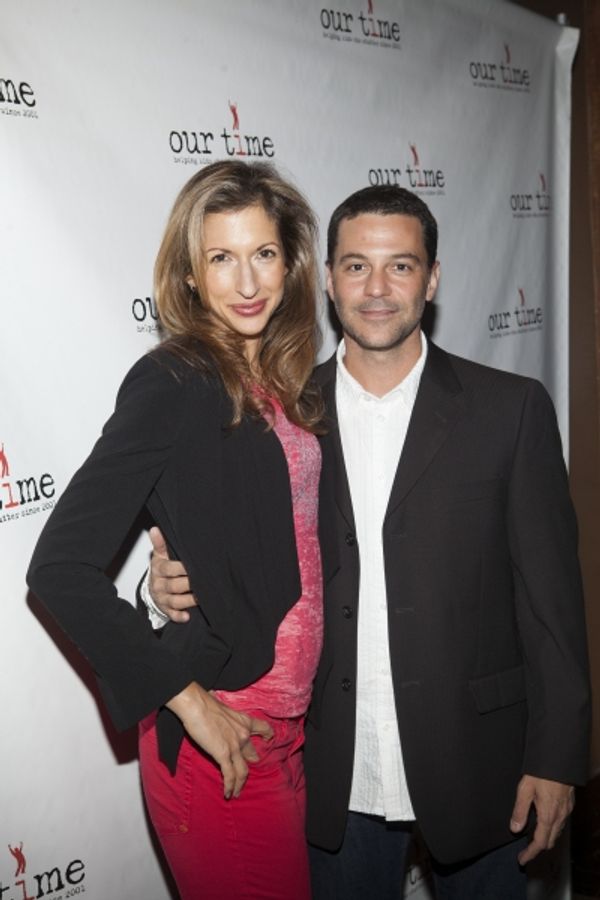 Alysia Reiner and David Alan Basche
 Photo