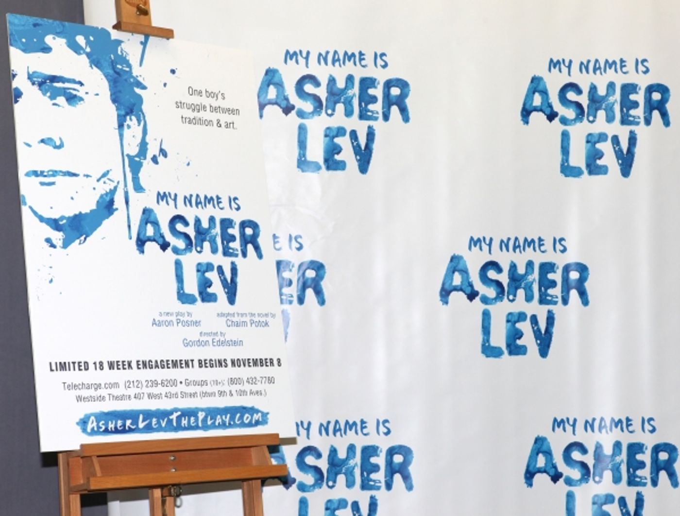 Photo Coverage: Meet the Cast of MY NAME IS ASHER LEV!  Image