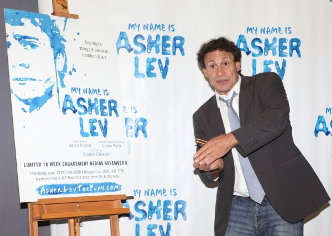 Photo Coverage: Meet the Cast of MY NAME IS ASHER LEV!  Image