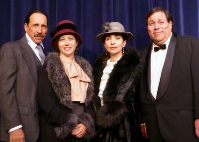 Michael Allen, Genevieve Levin, Maria Pavone, Greg Abbott Photo