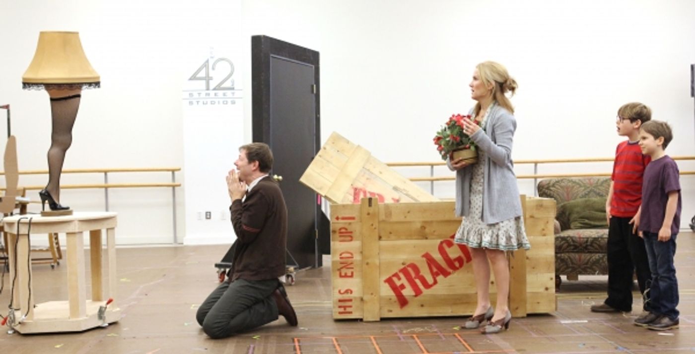 Photo Coverage: A CHRISTMAS STORY Cast Gives Press Preview!  Image