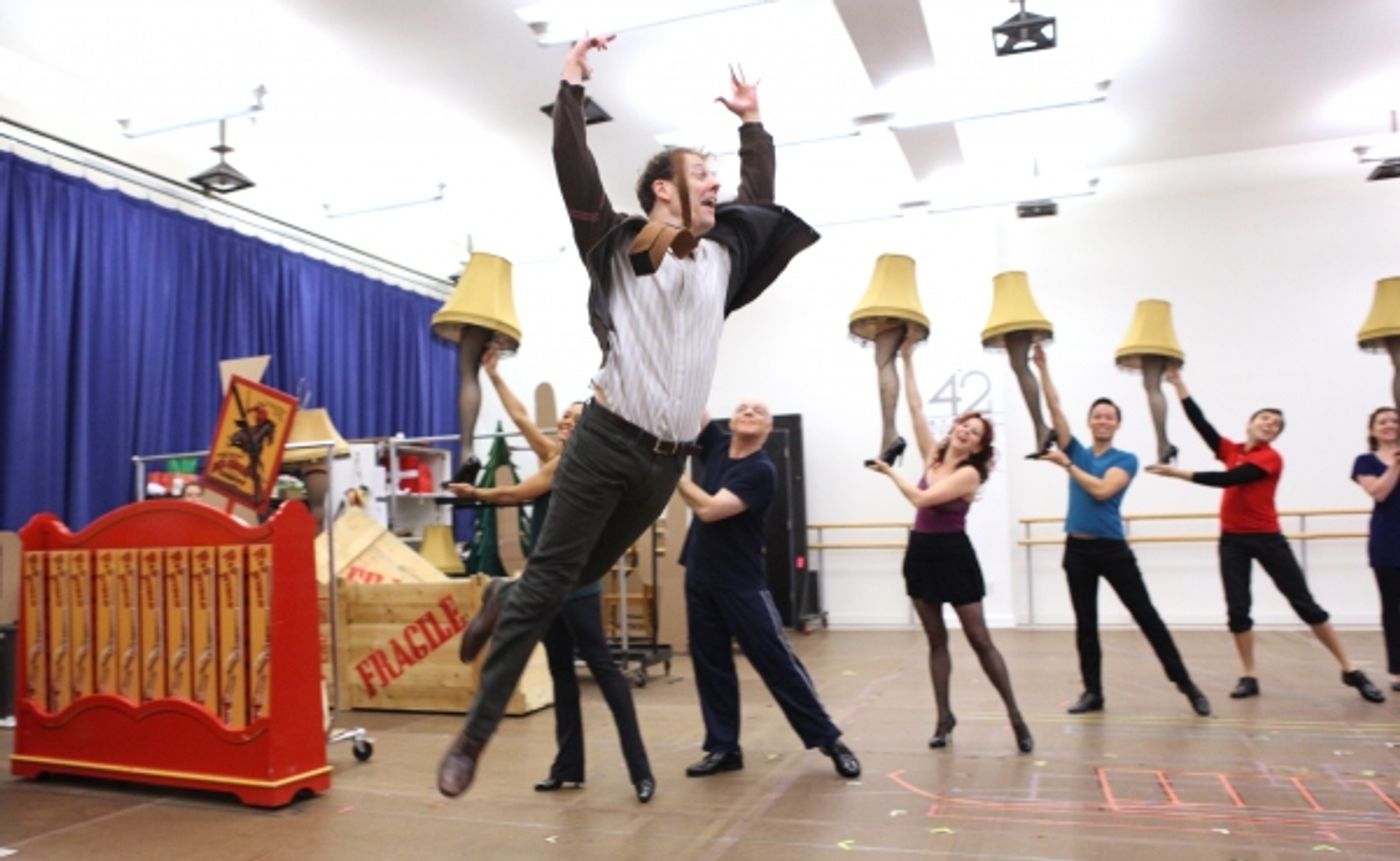 Photo Coverage: A CHRISTMAS STORY Cast Gives Press Preview!  Image