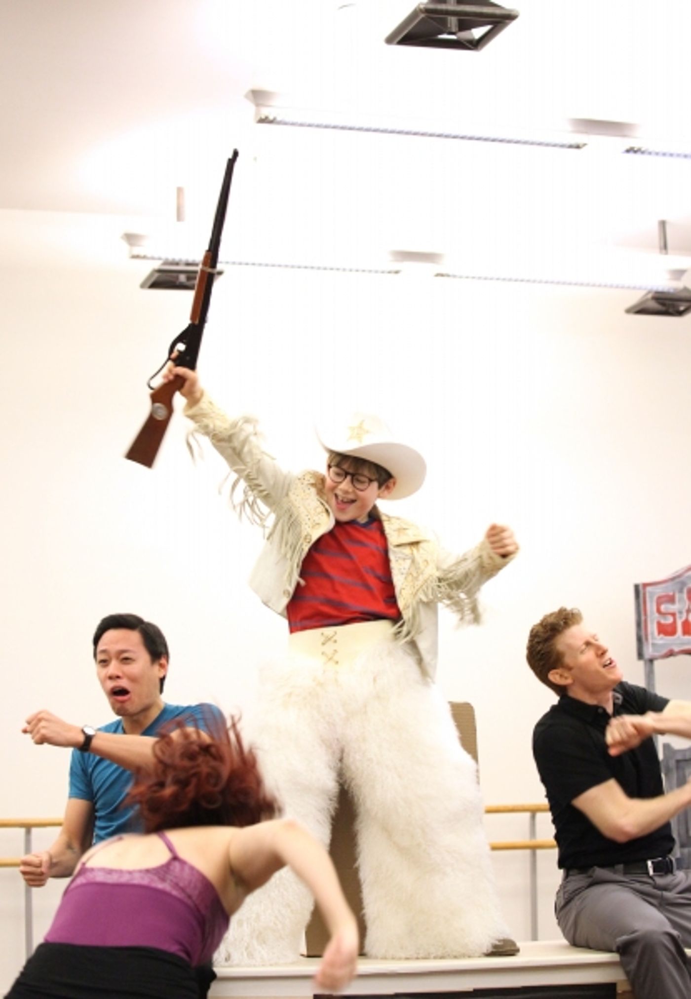 Photo Coverage: A CHRISTMAS STORY Cast Gives Press Preview!  Image