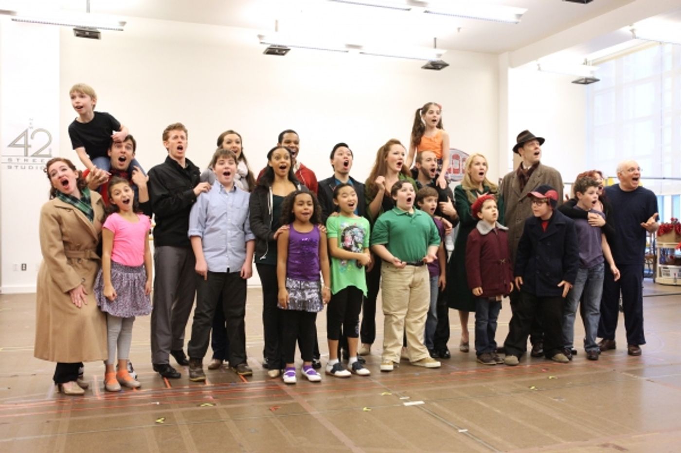 Photo Coverage: A CHRISTMAS STORY Cast Gives Press Preview!  Image