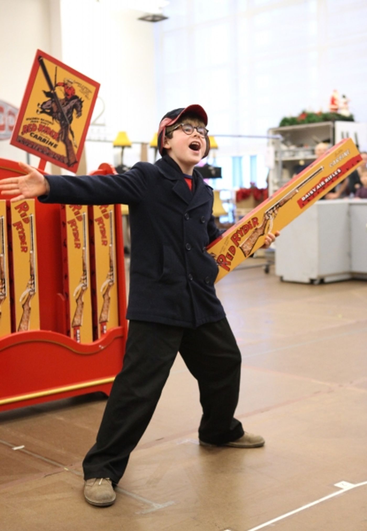 Photo Coverage: A CHRISTMAS STORY Cast Gives Press Preview!  Image