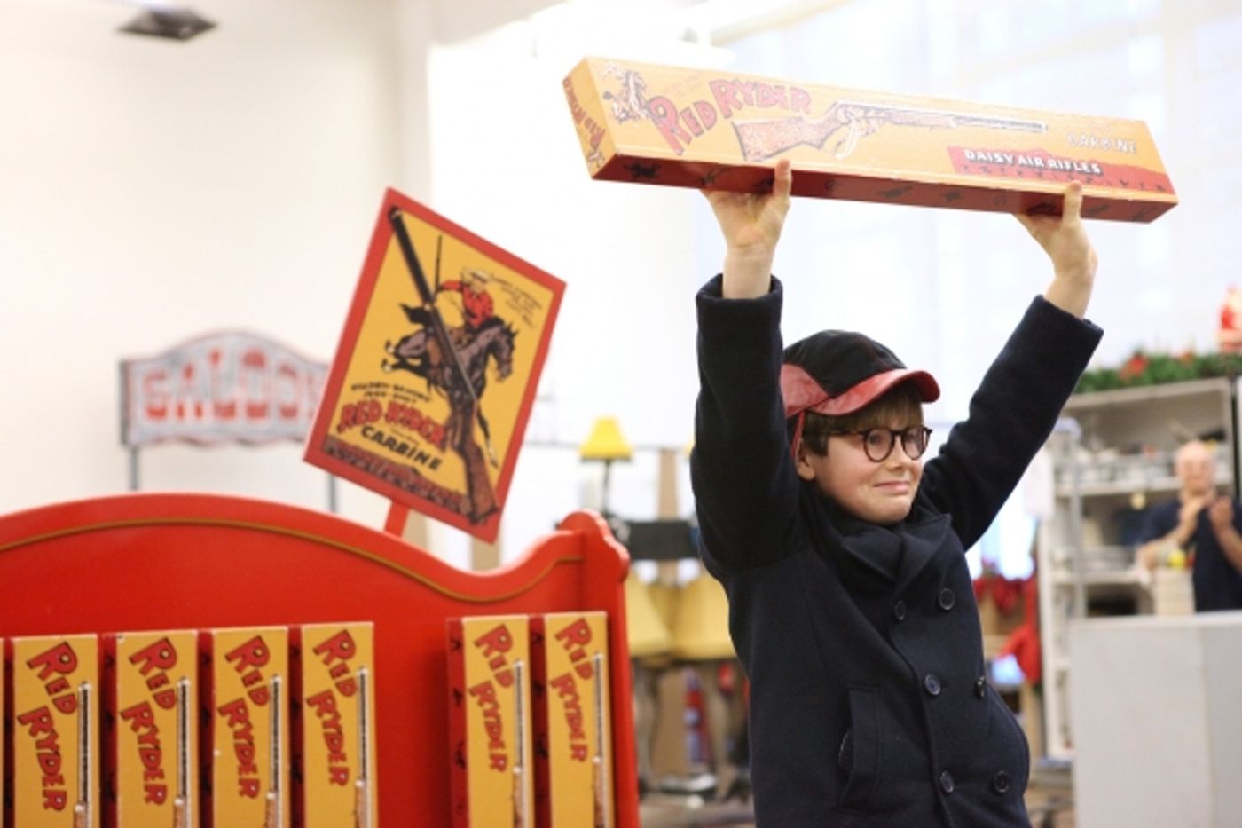 Photo Coverage: A CHRISTMAS STORY Cast Gives Press Preview!  Image