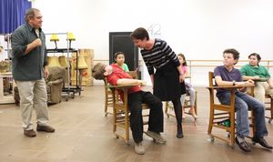 Dan Lauria, Johnny Rabe, Caroline O'Connor & Company @ BroadwayWorld Dan Lauria, Johnny Rabe, Caroline O'Connor & Company Photo