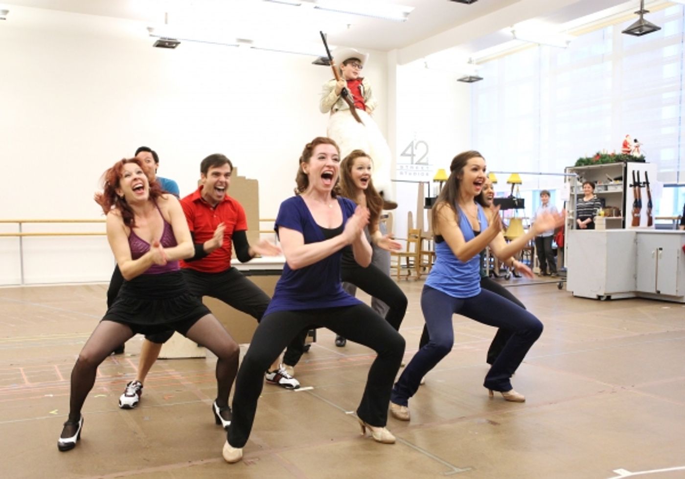 Photo Coverage: A CHRISTMAS STORY Cast Gives Press Preview!  Image