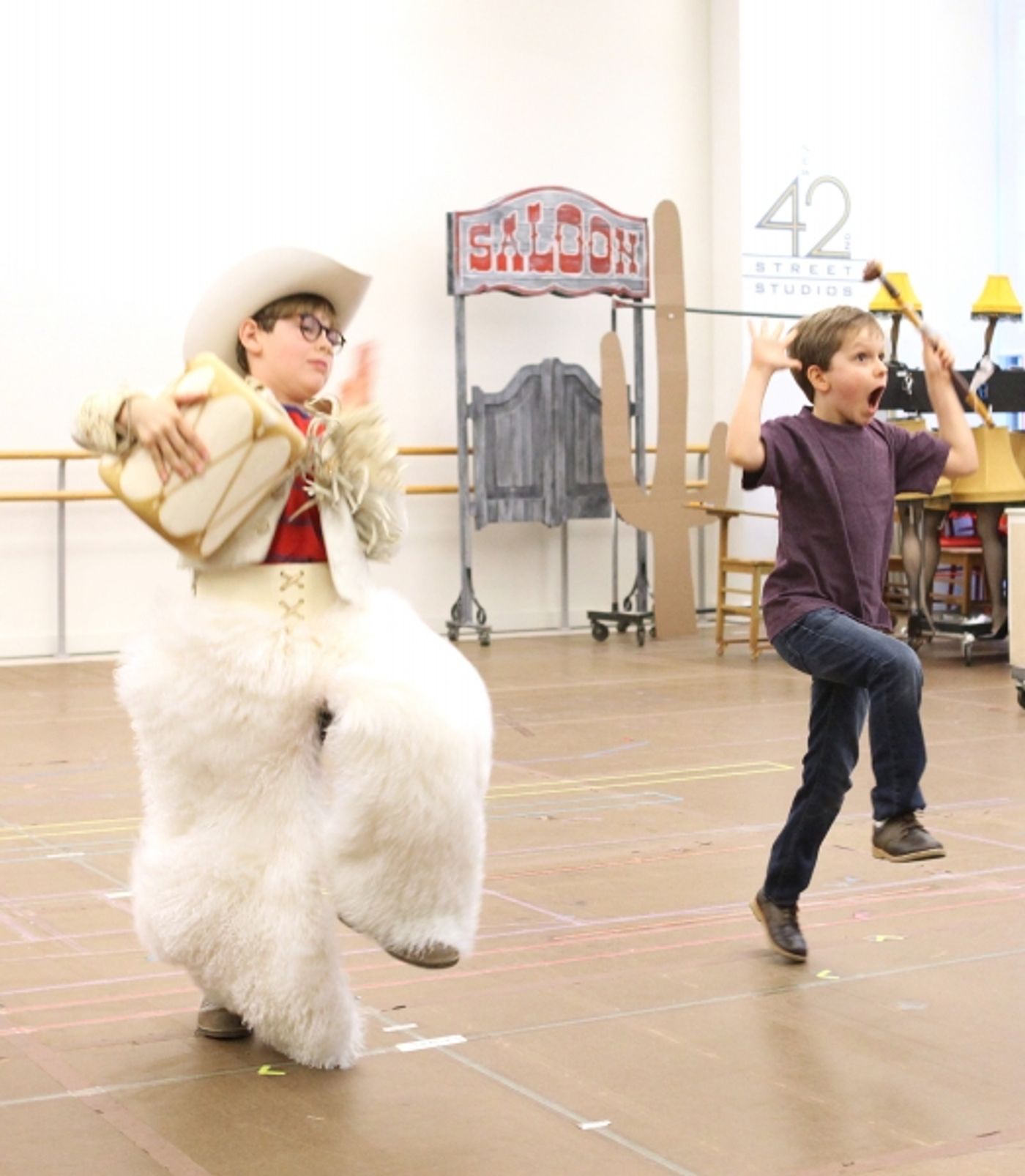 Photo Coverage: A CHRISTMAS STORY Cast Gives Press Preview!  Image