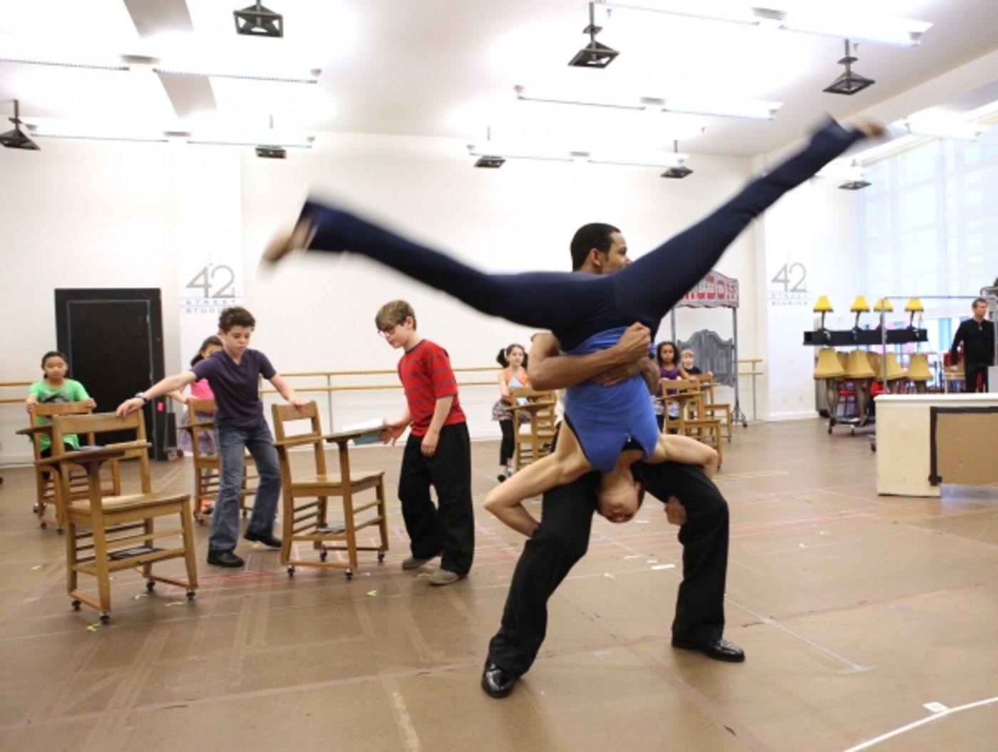 Photo Coverage: A CHRISTMAS STORY Cast Gives Press Preview!  Image