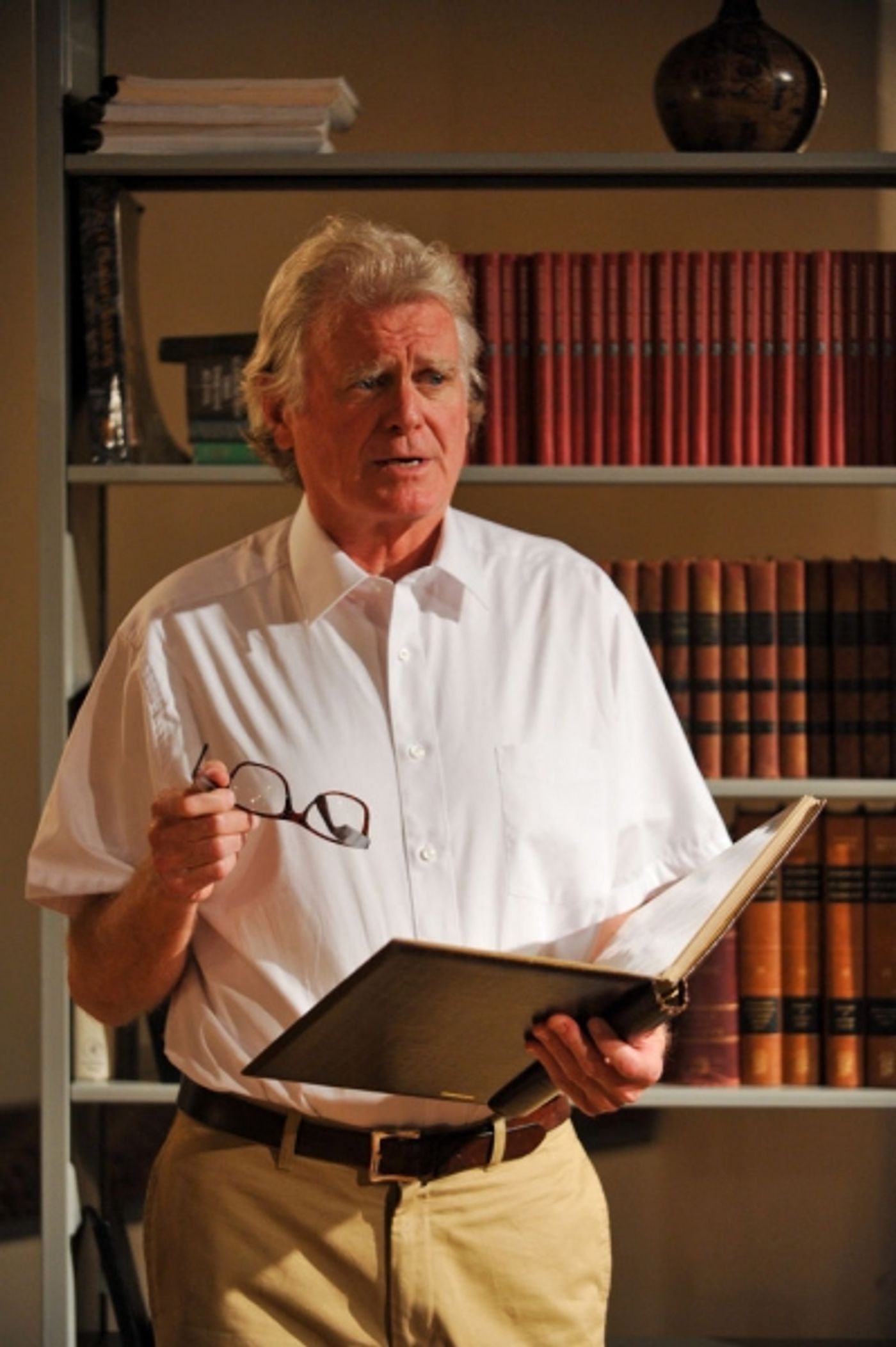 Photo Flash: First Look at Rob Riley as 'Richard Feynman' in QED Photo Flash: First Look at Rob Riley as 'Richard Feynman' in QED Image