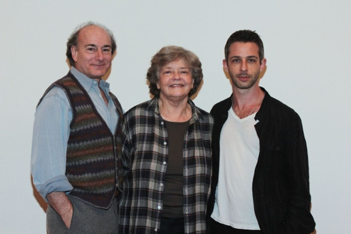 Peter Friedman, Joyce Van Patten, Jeremy Strong at 