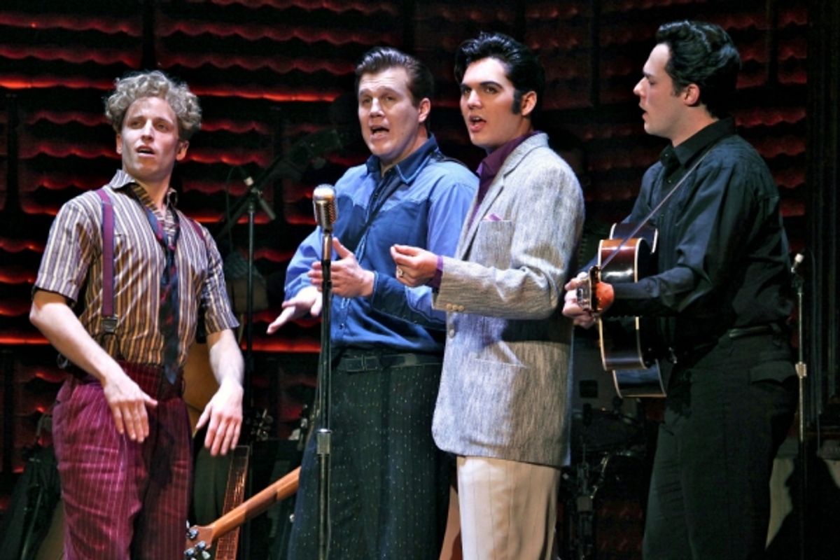 Martin Kaye, Lee Ferris, Cody Slaughter and Scott Moreau  at 