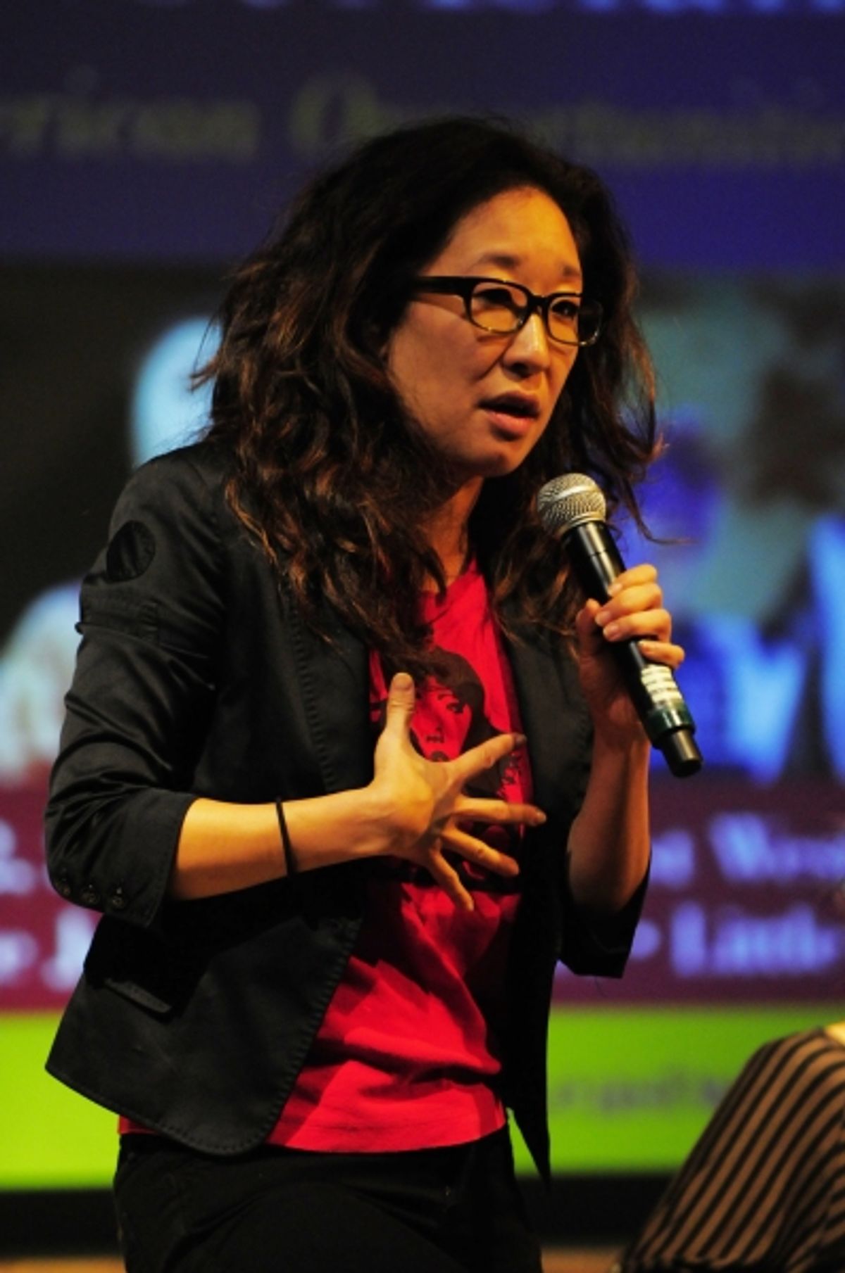 GreyÃ'Â­s Anatomy actor Sandra Oh at 