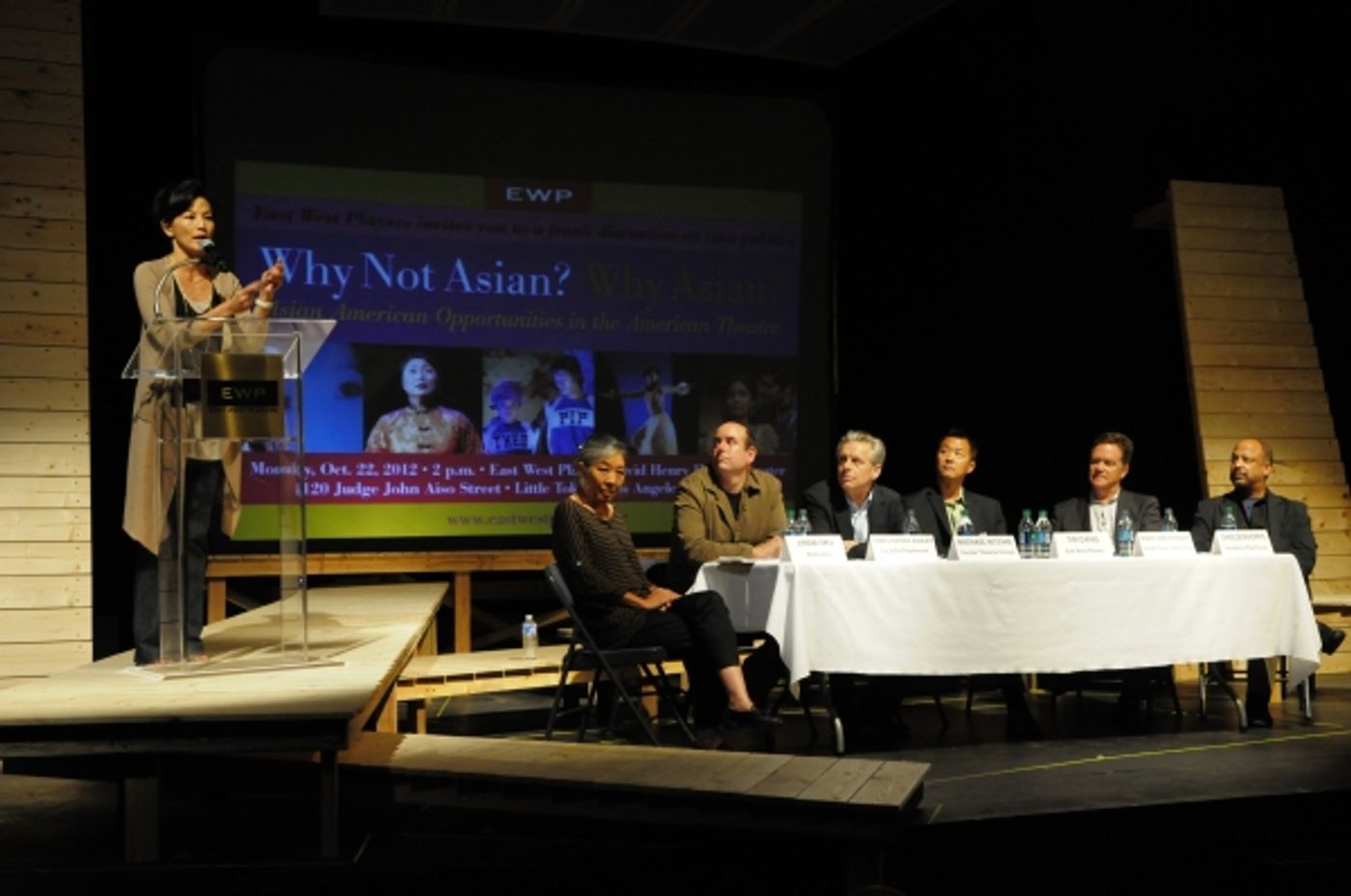 Photo Flash: Sandra Oh, Tamlyn Tomita and More at East West Players' Race Politics Forum  Image