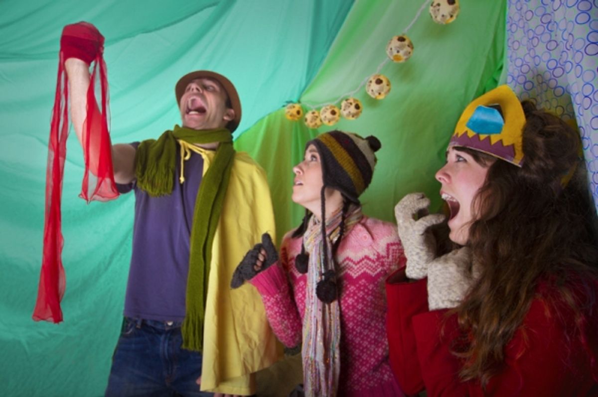 John Stiens, Jen Walker, Megan Captaine at 