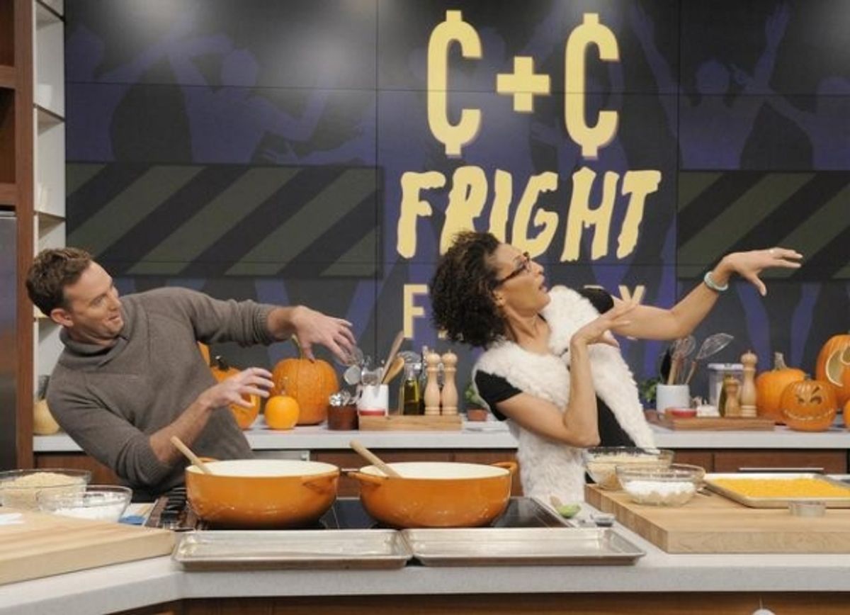 CLINTON KELLY, CARLA HALL    at 