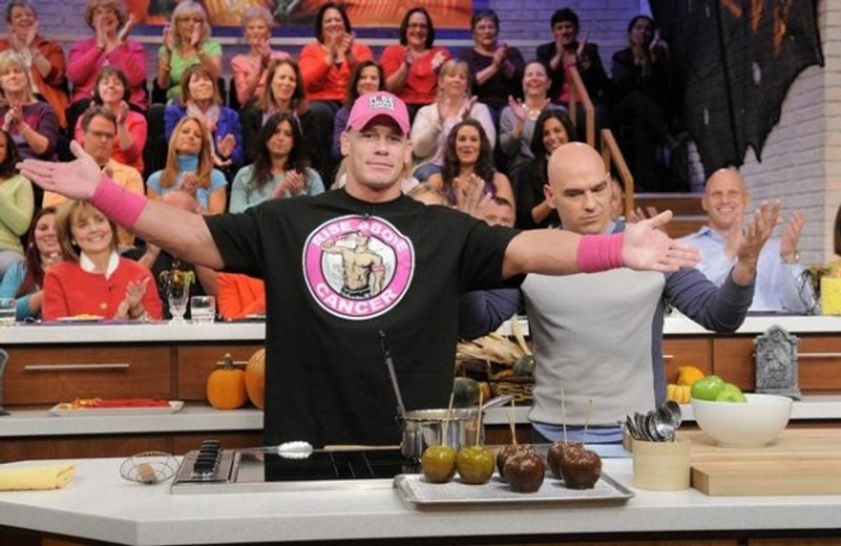 JOHN CENA, MICHAEL SYMON    at 