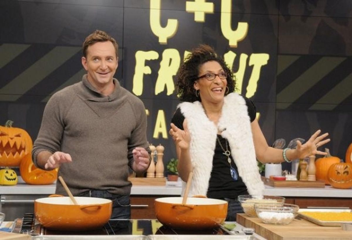 CLINTON KELLY, CARLA HALL    at 