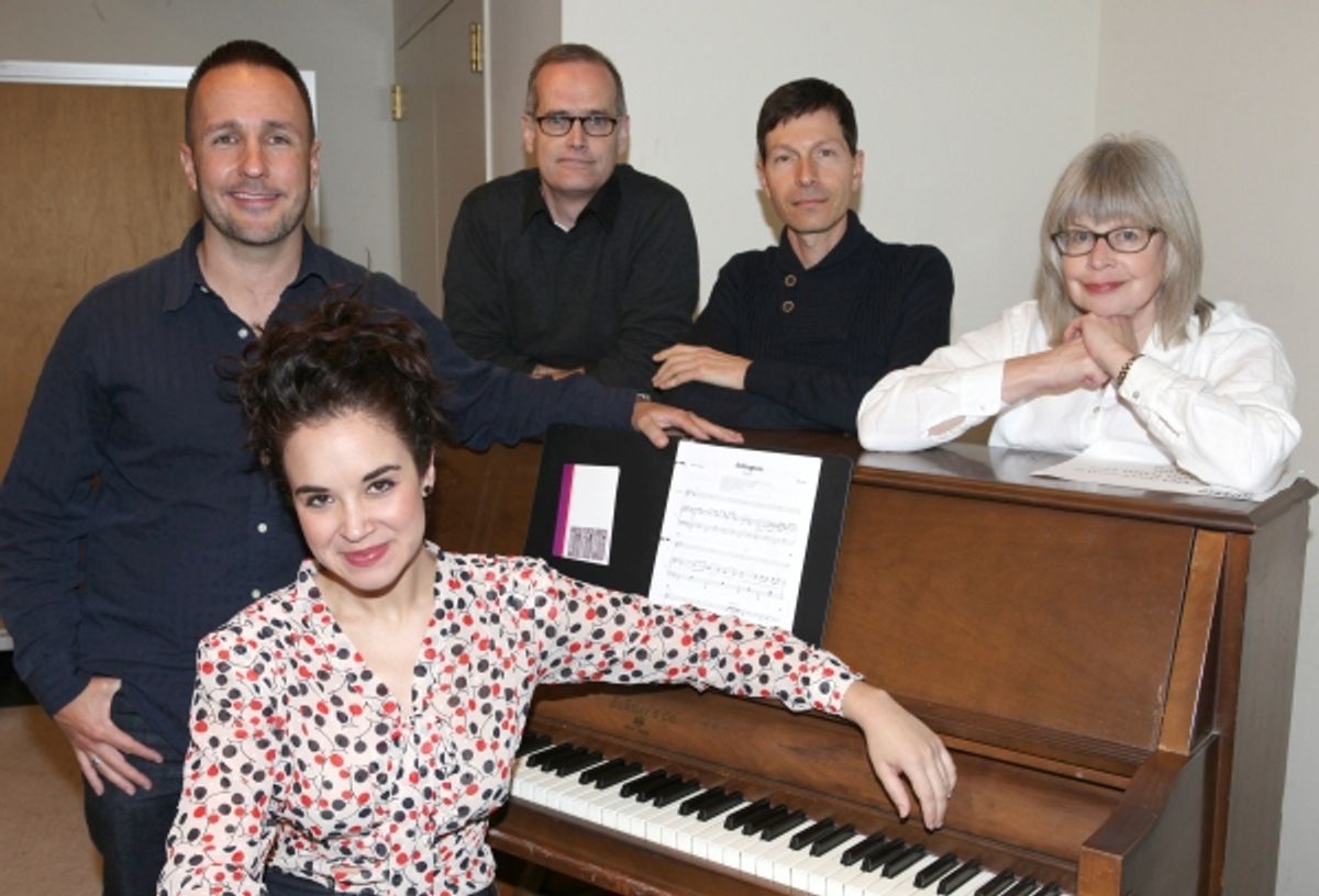 Alexandra Silber with Kenneth Gartman, Jack Cummings III, Victor Lodato and Polly Pen
 at 