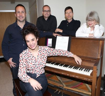 Alexandra Siber with Kenneth Gartman, Jack Cummings III, Victor Lodato and Polly Pen Photo