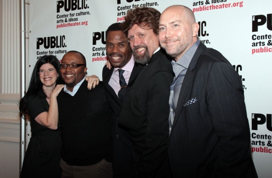 Photo Coverage: Inside Opening Night of Public Theater's WILD WITH HAPPY Image