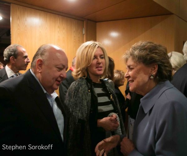 Roger Ailes & Matilda Cuomo Photo