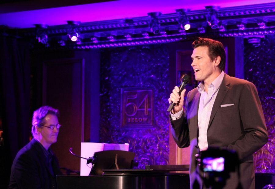 Photo Coverage: Brent Barrett Previews 54 Below Show Image