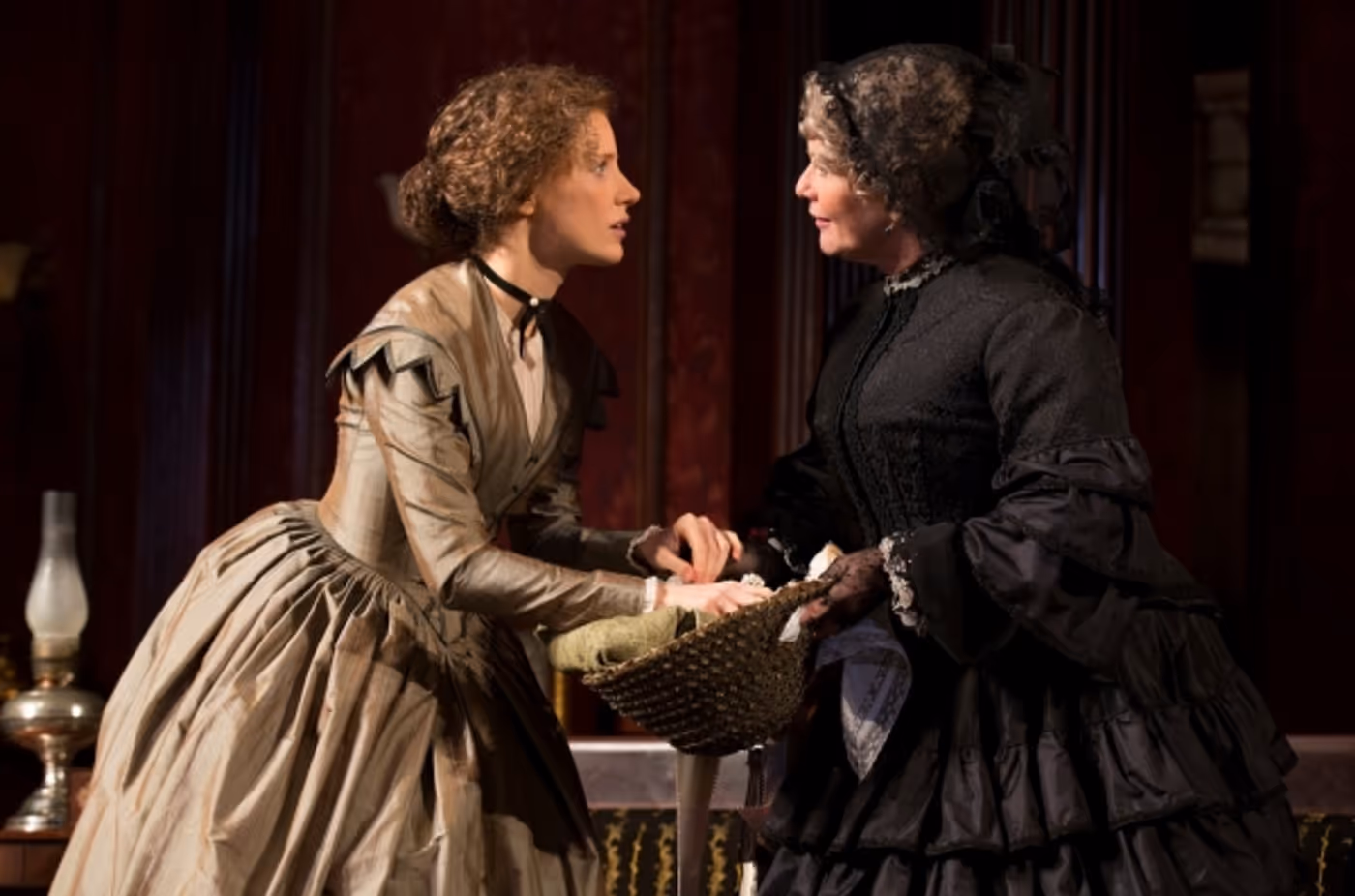 Photo Coverage: First Look at Jessica Chastain, Dan Stevens, and David Strathairn in THE HEIRESS! Image